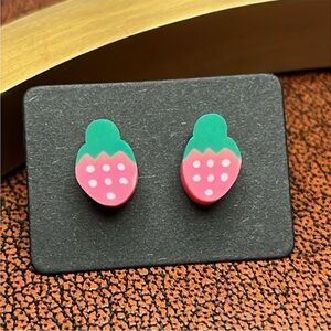 Strawberry Stud Earrings